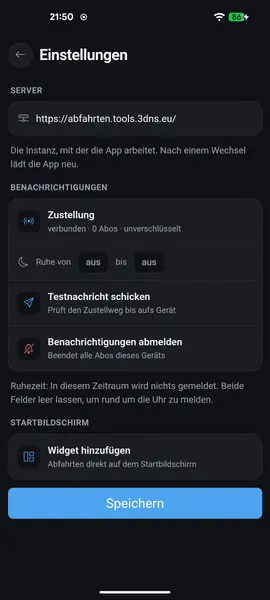 Screenshot 5 von Abfahrten