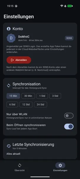 Screenshot 2 von DavSync