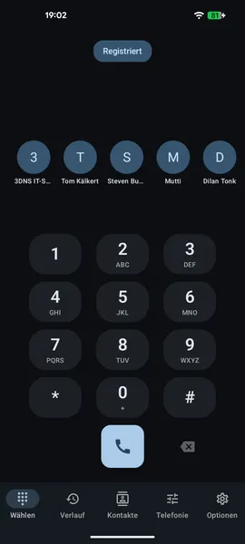 Screenshot 1 von AndPhone