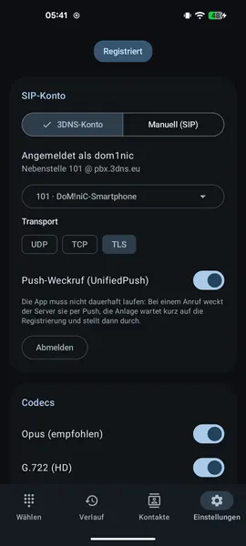 Screenshot 3 von AndPhone