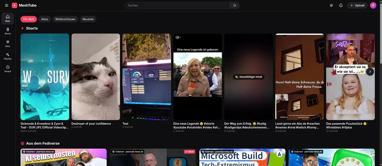 Screenshot 1 von MeshTube