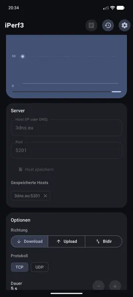 Screenshot 3 von Iperf3