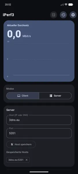 Screenshot 2 von Iperf3