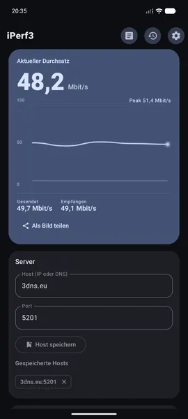 Screenshot 4 von Iperf3