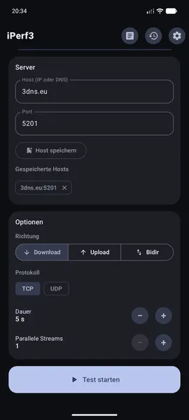 Screenshot 5 von Iperf3
