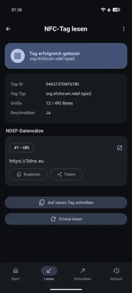 Screenshot 2 von Open Nfc Tools
