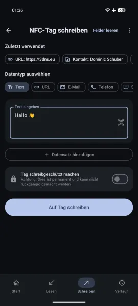 Screenshot 3 von Open Nfc Tools