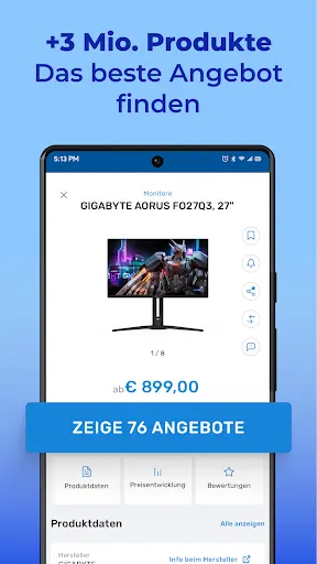 Screenshot 3 von Geizhals Deals Preisvergleich