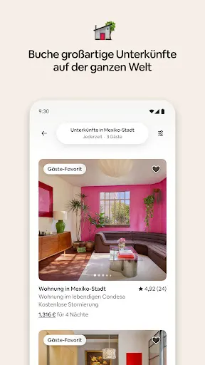 Screenshot 2 von Airbnb