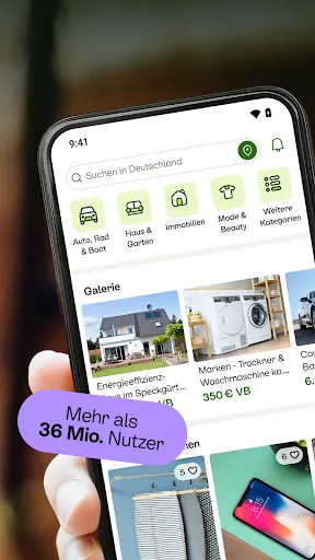 Screenshot 1 von Kleinanzeigen - Marktplatz
