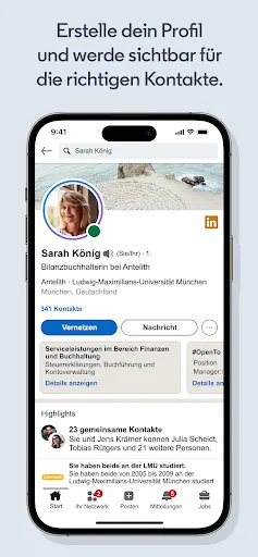 Screenshot 4 von LinkedIn: Business-Netzwerk