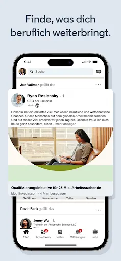 Screenshot 5 von LinkedIn: Business-Netzwerk