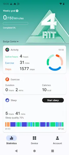 Screenshot 1 von Mobvoi Health