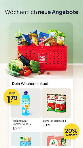Screenshot 5 von Picnic: Supermarkt & Rezepte