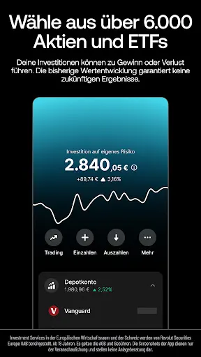 Screenshot 4 von Revolut — Banking & Trading