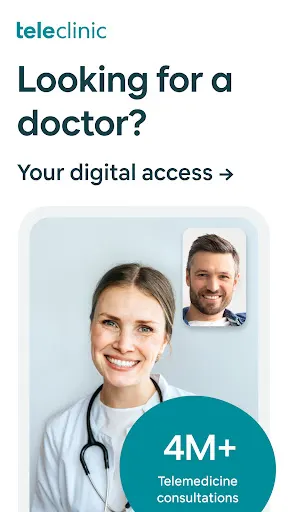 Screenshot 1 von TeleClinic - Online Arzt