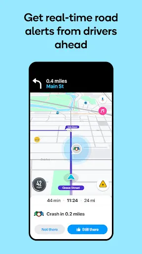 Screenshot 2 von Waze Navigation und Verkehr