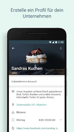 Screenshot 1 von WhatsApp Business