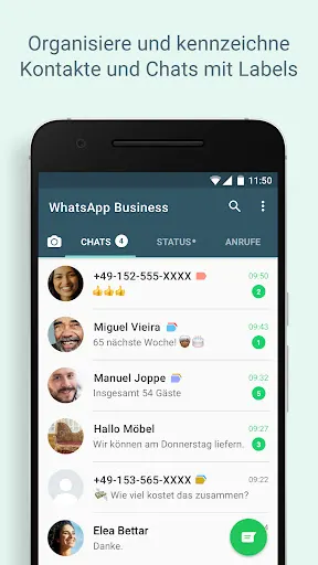 Screenshot 3 von WhatsApp Business