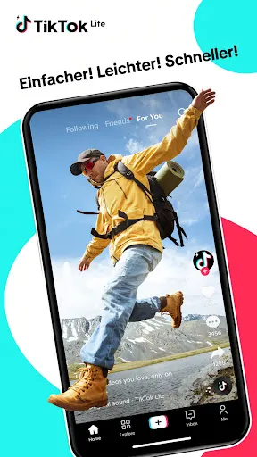 Screenshot 1 von TikTok Lite – einfach schnell