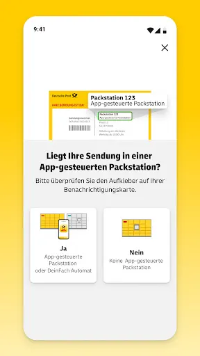 Screenshot 2 von Post & DHL