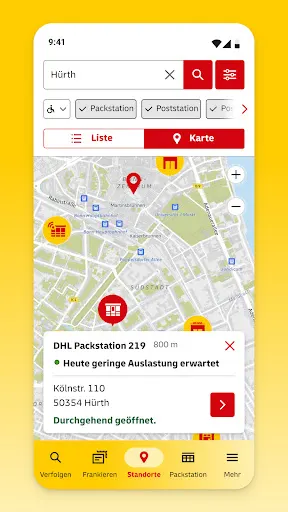 Screenshot 6 von Post & DHL