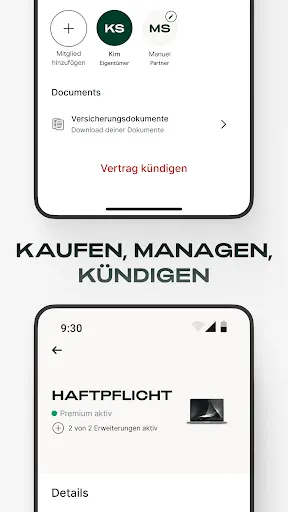 Screenshot 4 von Getsafe: Versicherung Vorsorge