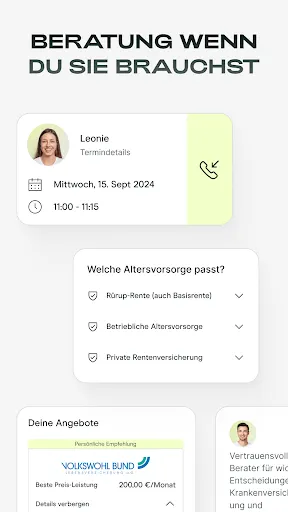 Screenshot 6 von Getsafe: Versicherung Vorsorge