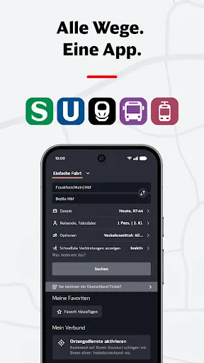 Screenshot 1 von DB Navigator