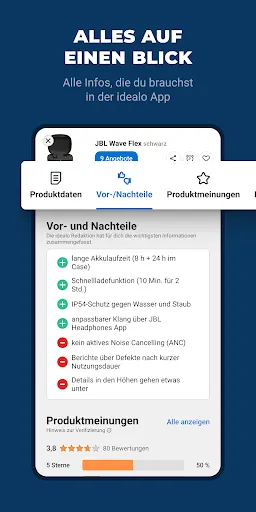 Screenshot 2 von idealo: Produkt Preisvergleich