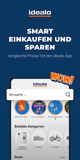 Screenshot 1 von idealo: Produkt Preisvergleich