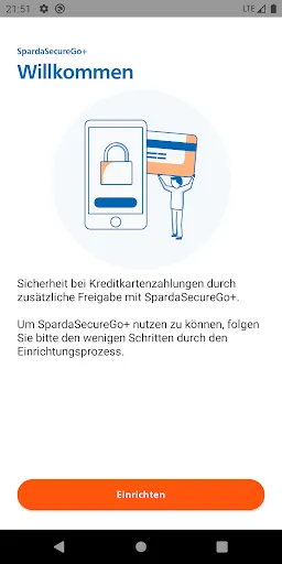 Screenshot 1 von SpardaSecureGo+