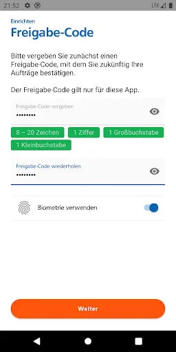 Screenshot 2 von SpardaSecureGo+