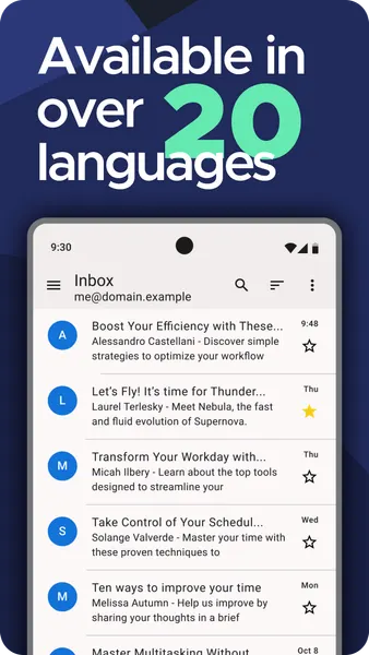 Screenshot 8 von Thunderbird: Befreie deinen Posteingang