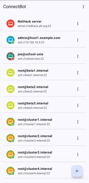 Screenshot 1 von ConnectBot