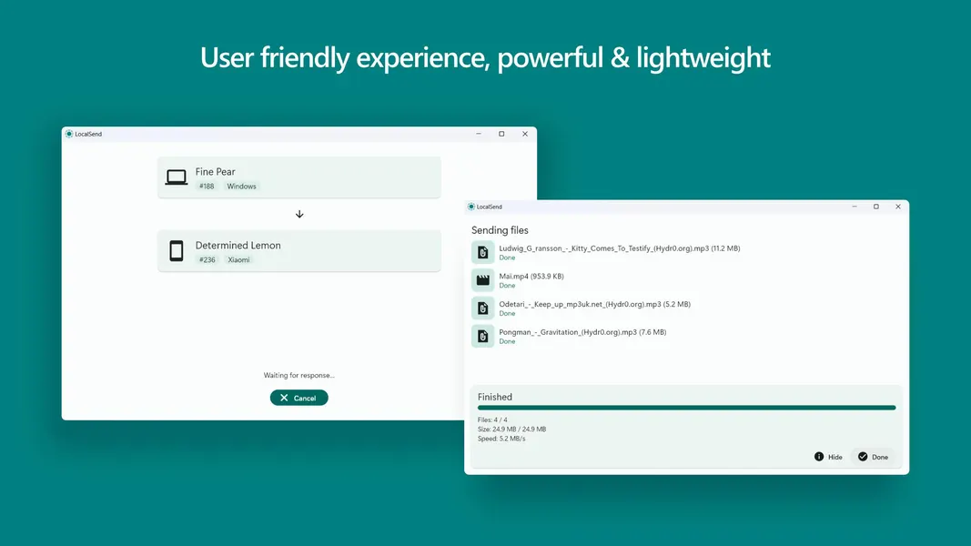 Screenshot 8 von LocalSend