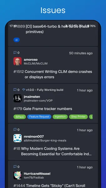 Screenshot 5 von GitNex for Forgejo and Gitea