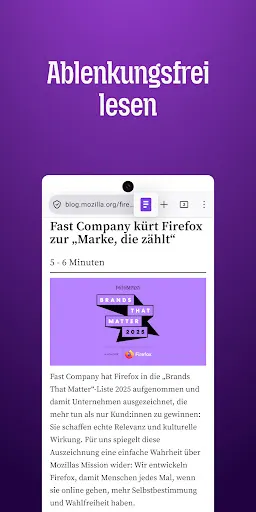 Screenshot 8 von Firefox: Privater Browser