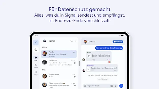 Screenshot 8 von Signal – Sicherer Messenger
