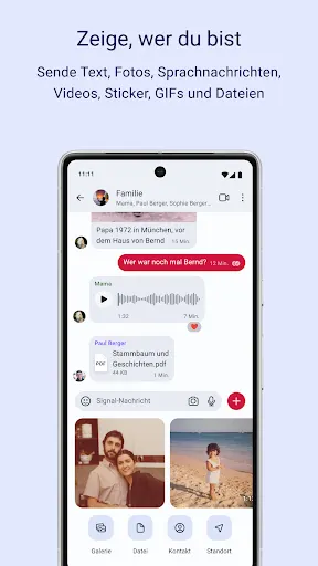 Screenshot 5 von Signal – Sicherer Messenger