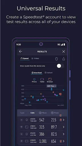 Screenshot 3 von Speedtest von Ookla