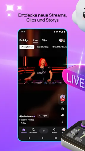 Screenshot 1 von Twitch: Live-Streaming