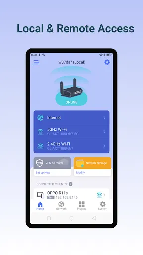 Screenshot 1 von glinet