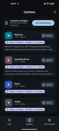 Screenshot von Store