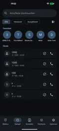 Screenshot von AndPhone