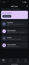 Screenshot von Open Nfc Tools