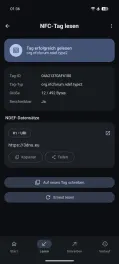 Screenshot von Open Nfc Tools
