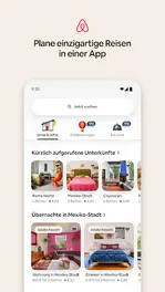 Screenshot von Airbnb