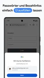 Screenshot von Google Chrome
