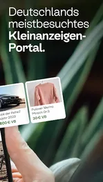 Screenshot von Kleinanzeigen - Marktplatz